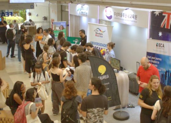 Feira de intercâmbio na USP