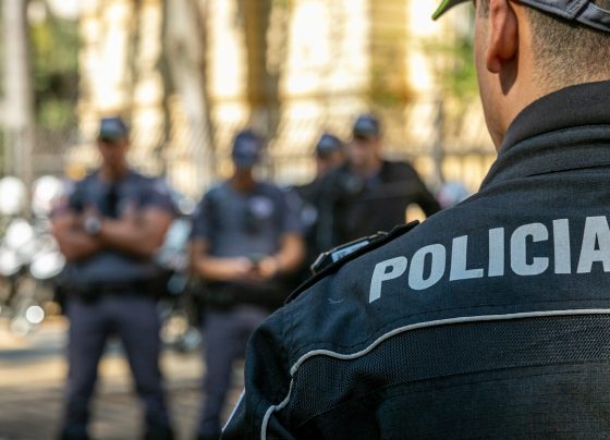 Mais de 1,1 mil PMs reforçam segurança durante o Réveillon na avenida Paulista, Muralha Paulista