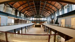 Fachada interna do Mercado Municipal de Santos, revitalizado e entregue no aniversário da cidade (foto: Francisco Arrais / Pref. Mun. Santos)