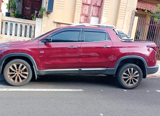 Homem é detido pela PM por receptação de caminhonete roubada (Foto: O Diário de Barretos)