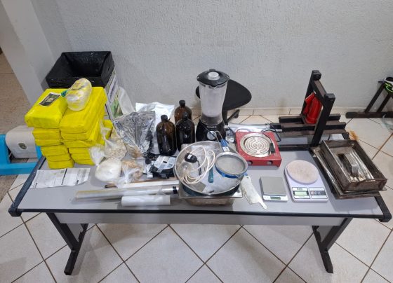 Polícia Militar encontra 16kg de entorpecentes em residência (Foto: O Diário de Barretos)