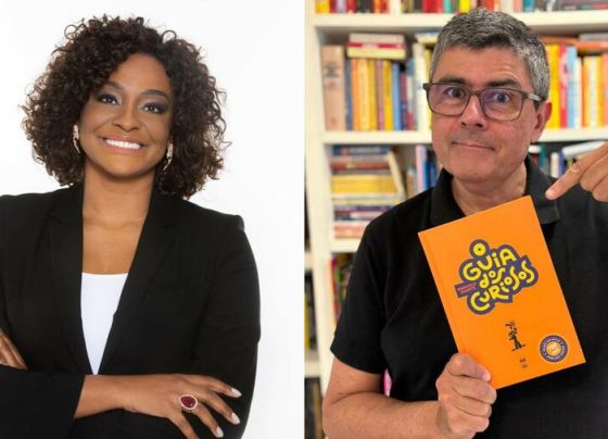 Joyce Ribeiro e Marcelo Duarte: apresentadores do 10º Prêmio PublishNews | © Divulgação / Arquivo pessoal